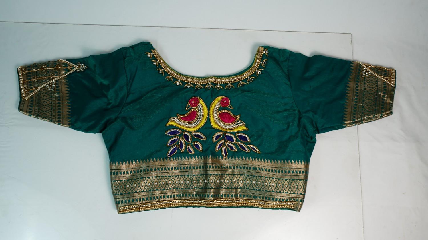 Aari Work Blouse 1 piece - Image 2