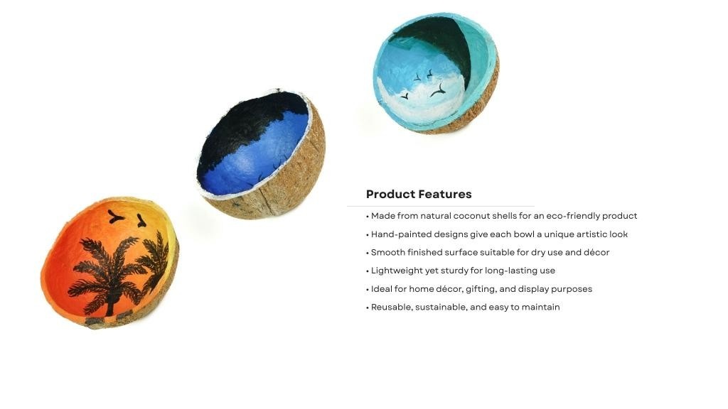 Coconut Shrell Painting 1 piece each - Image 4