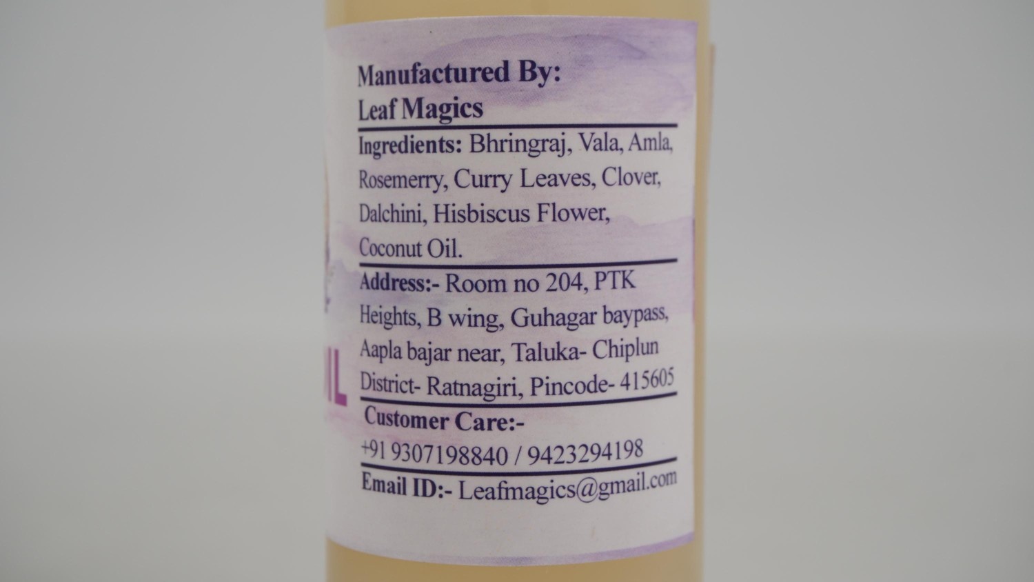 Hair Oil100ml - Image 3