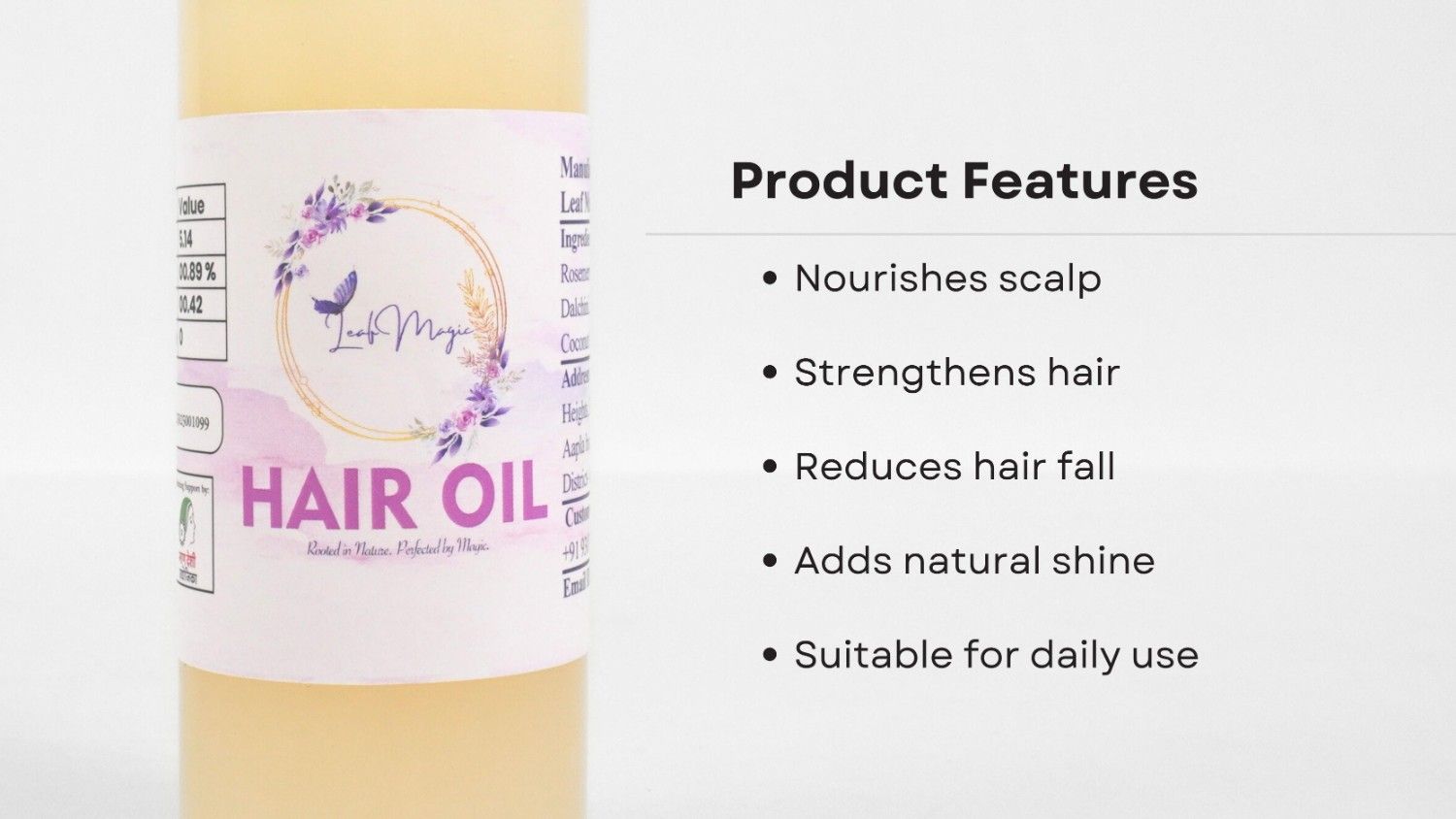 Hair Oil100ml - Image 2