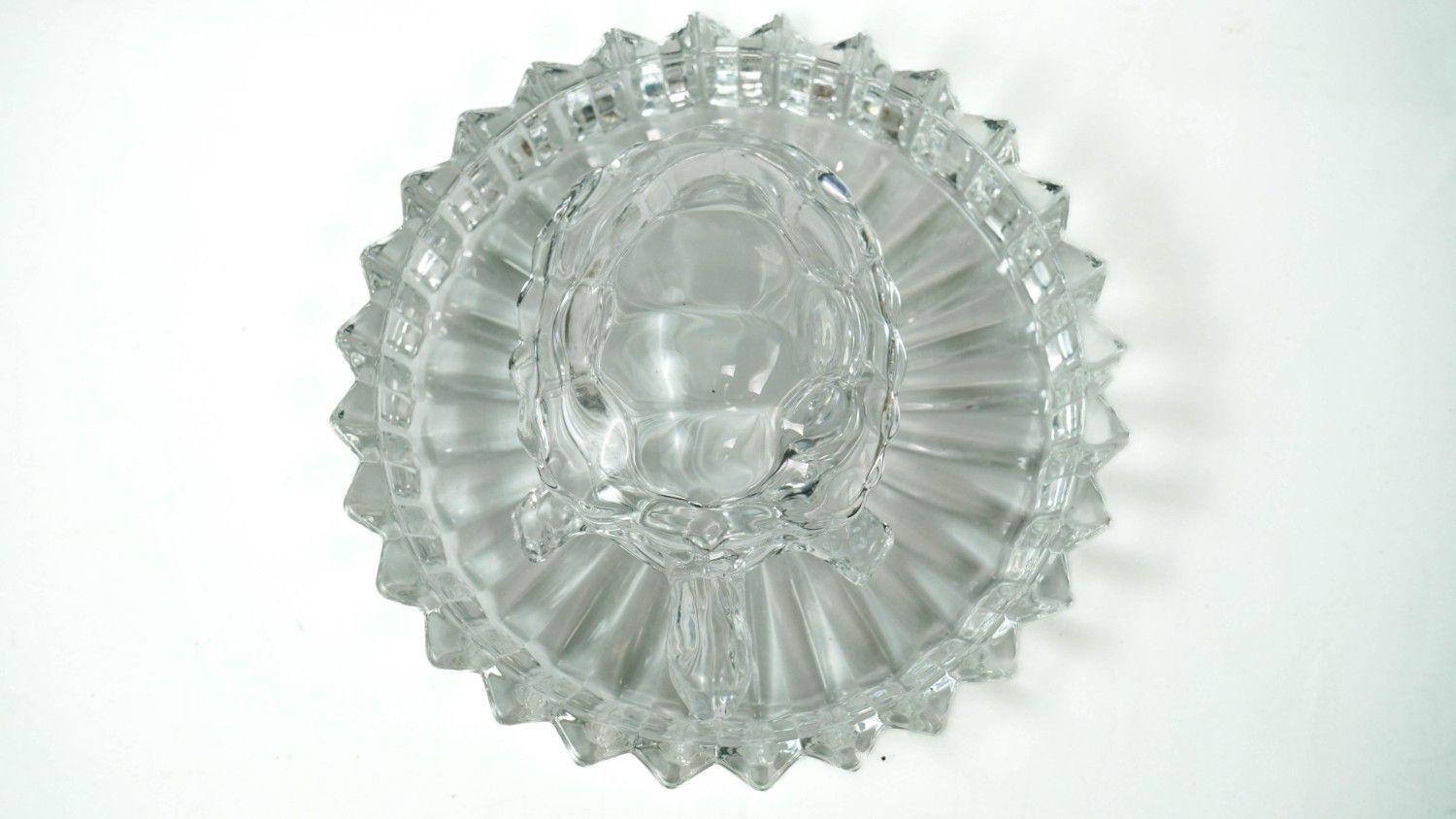 Glass Tortoise With Plate Shopise - Image 2