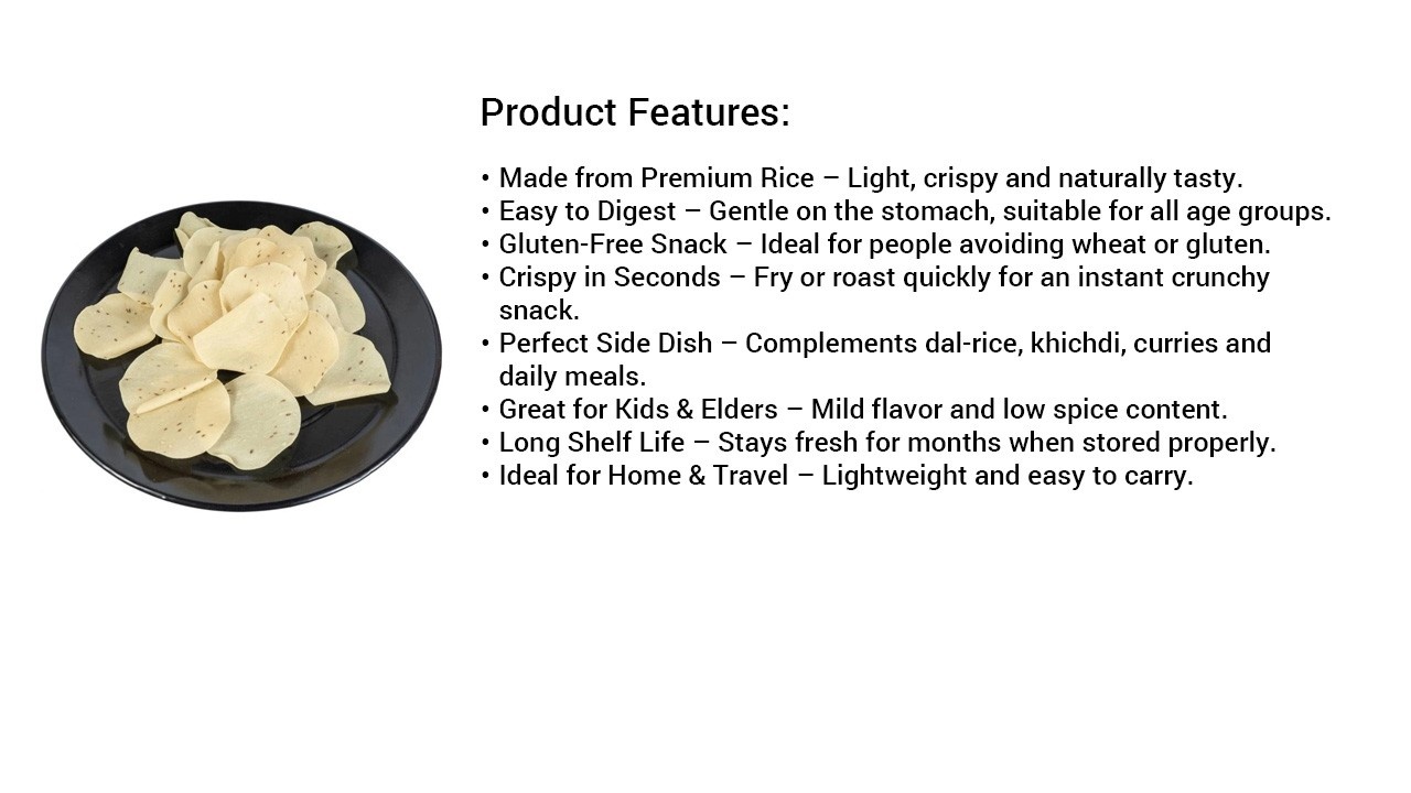 Wafevarche Papad 500g - Image 4